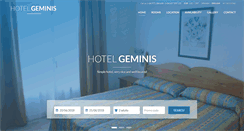 Desktop Screenshot of hotelgeminismenorca.com