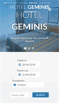 Mobile Screenshot of hotelgeminismenorca.com